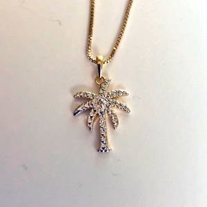Palm Tree Necklace